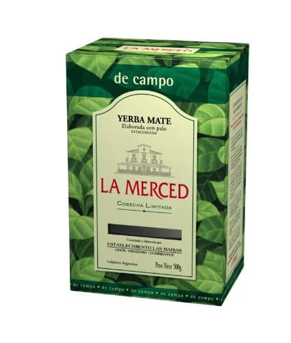 La Merced Yerba Mate con Palo, 500-Gram Boxes (Pack of 5)