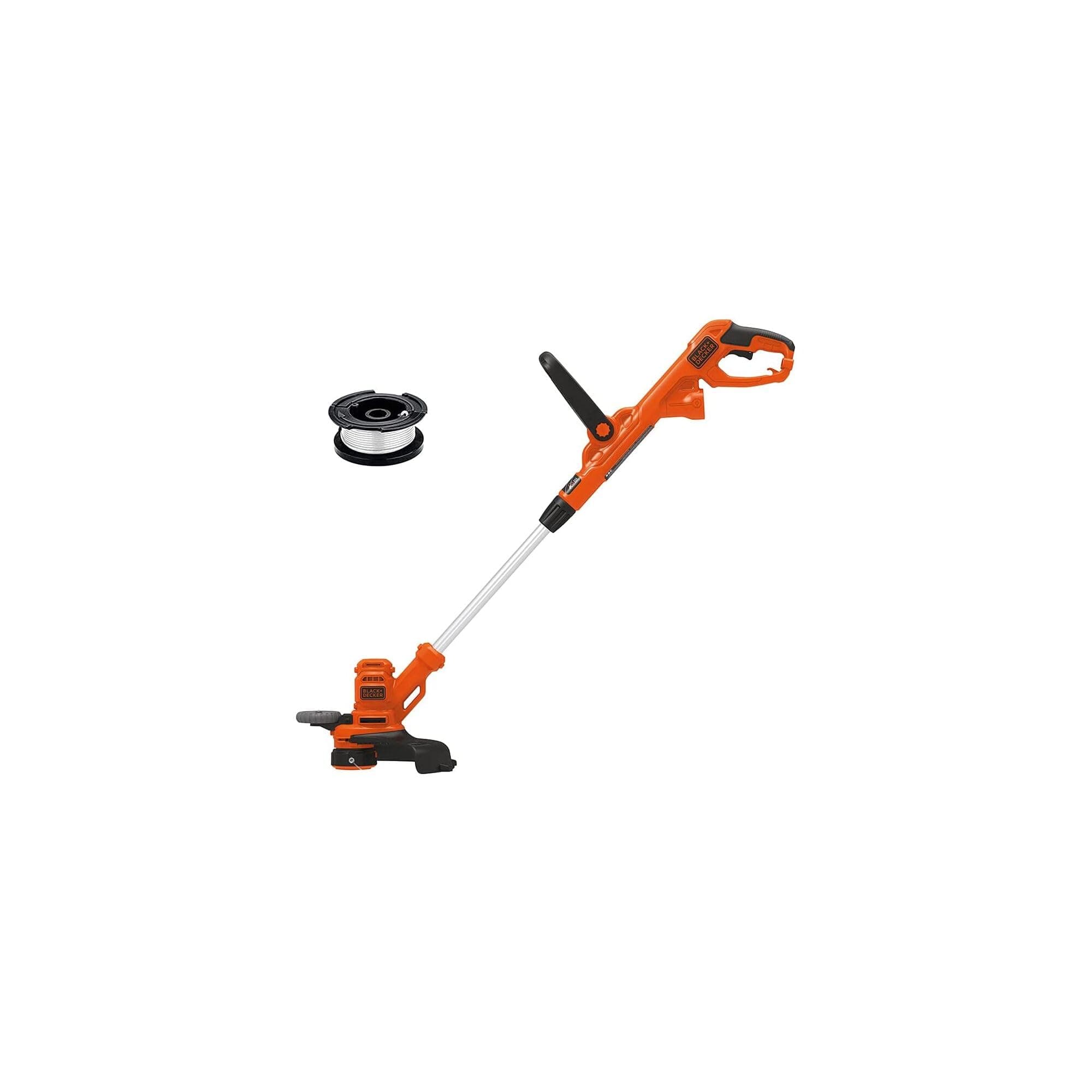 BLACK+DECKER Weed Wacker with Auto Feed, 14-Inch 2 in 1 String Trimmer Lawn Edger, Powerful 6.5-Amp Lightweight Electric Weed Eater (BESTA510)