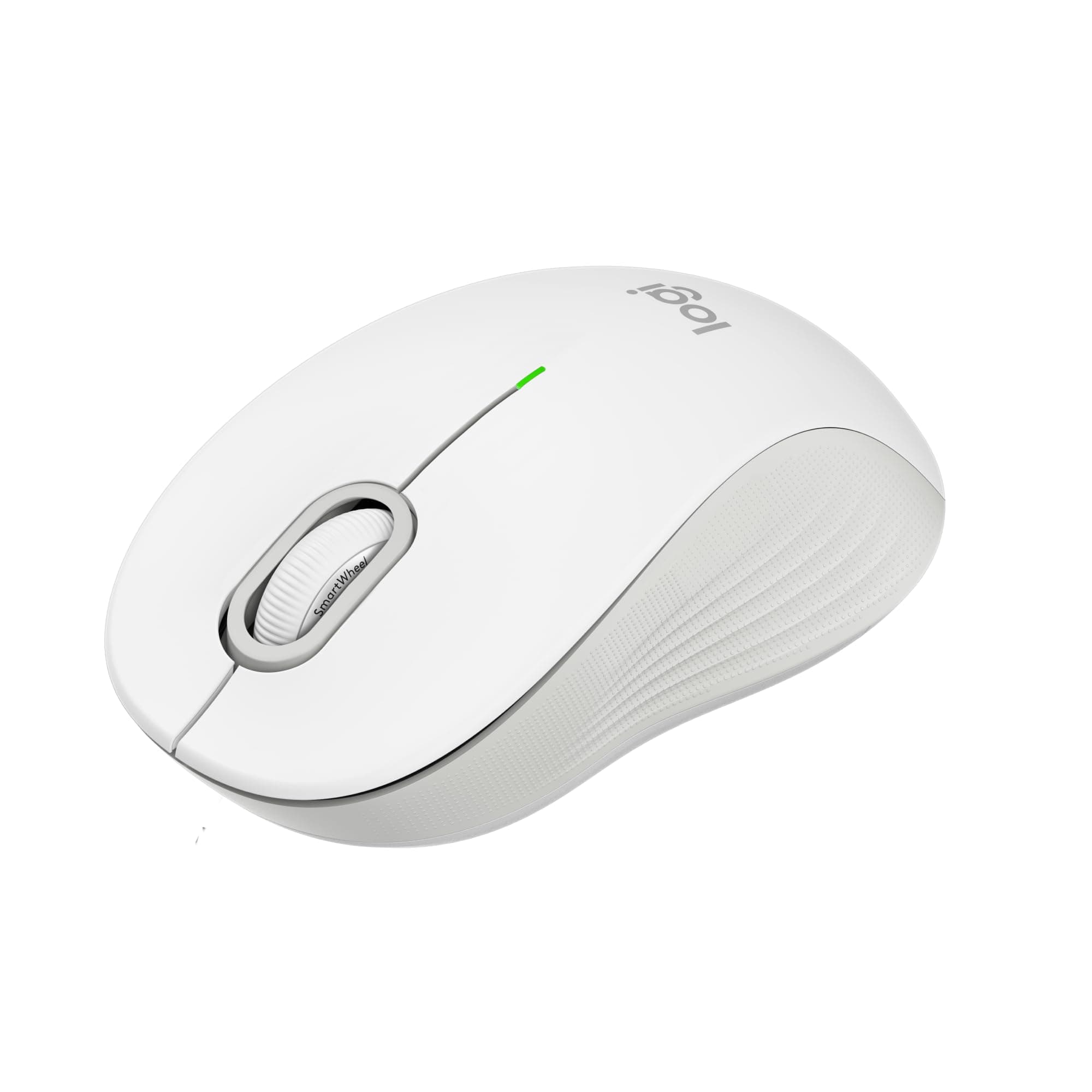 Logitech Signature M550 Wireless Mouse - for Small to Medium Sized Hands, 2-Year Battery, Silent Clicks, Bluetooth, Multi-Device Compatibility - Off White