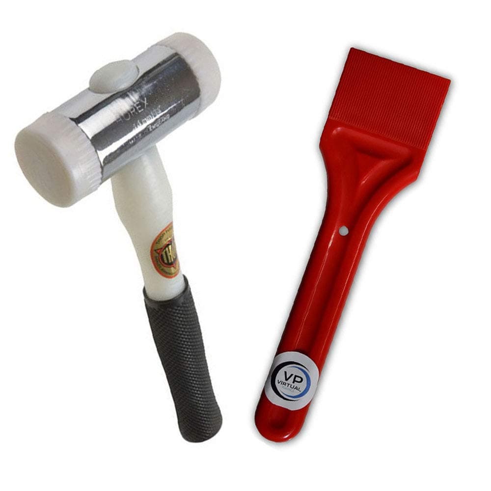 Virtual Plastics Glazing Kit - Glazing Paddle and Thor 710 Nylon Hammer