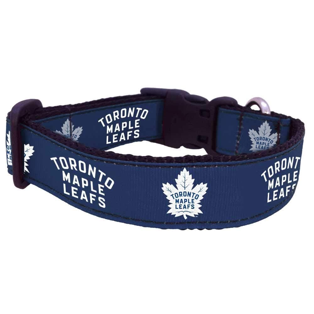 NHL Toronto Maple Leafs Dog Collar, Medium, Royal