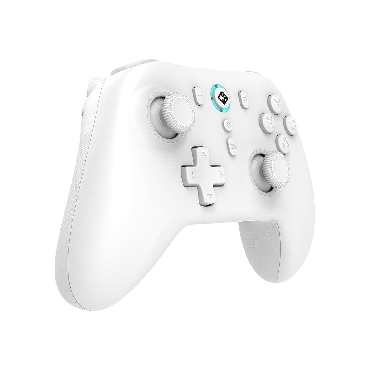Blitz Tri Mode Controller for PC, Hall Effect Triggers, 1000Hz Polling Rate, Adjustable Vibration, Turbo & Auto Turbo, Upgraded with Gyro, TMR Joystick, Software and Charging Dock Support (White)