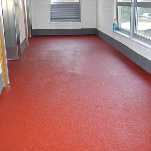 Anti Slip Epoxy Floor Paint High Gloss 100% Solid Epoxy 5L (Tile Red)