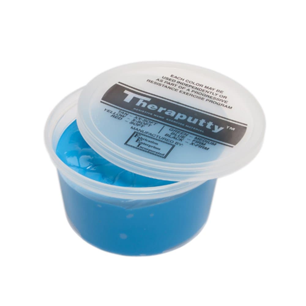 Theraputty Plus Hand Exercise Putty for Rehab, Exercise, Physical and Occupational Therapy, Strengthening, 1 lb Blue Firm