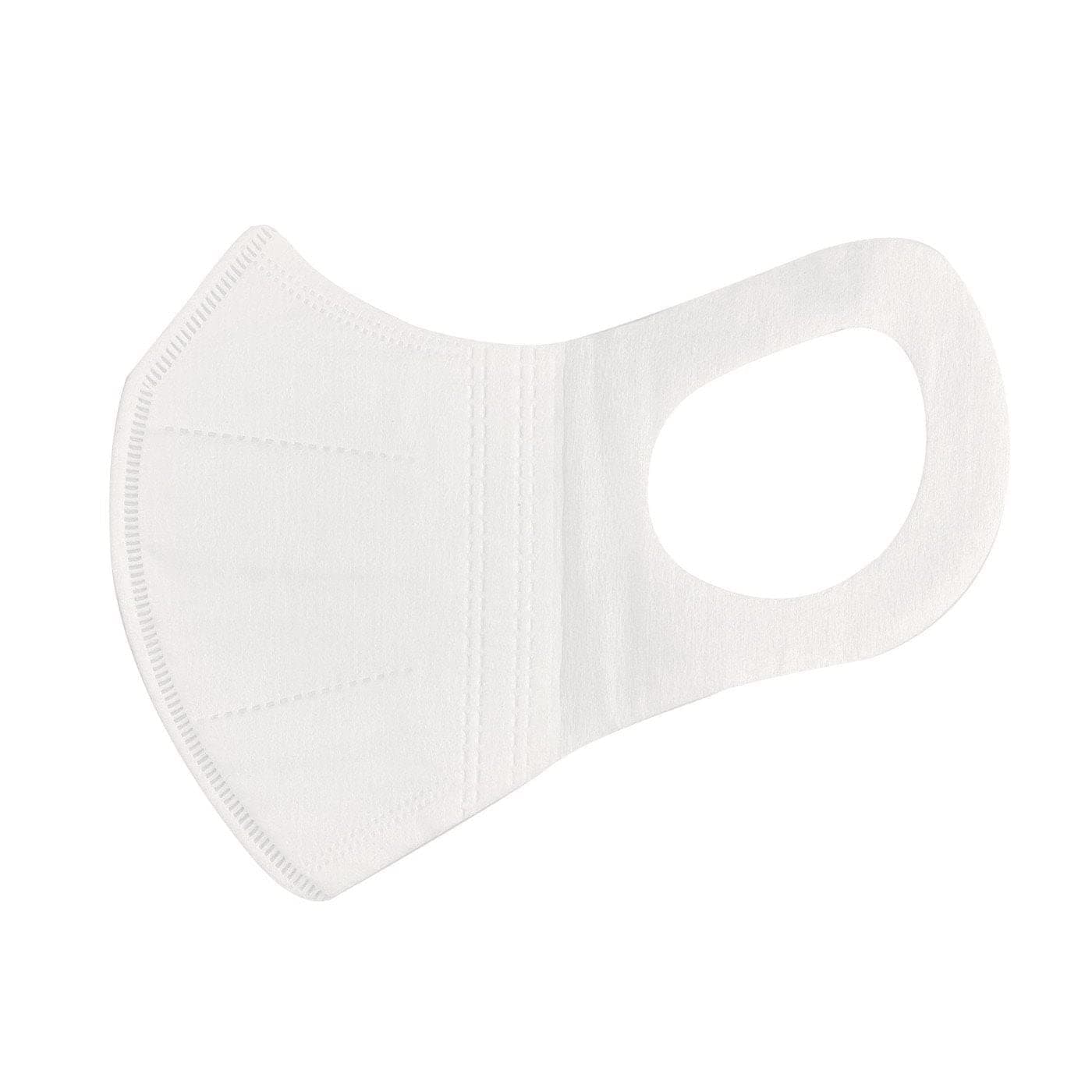 KIDS' Disposable 3D Face Mask [WHITE, 60 PCS]