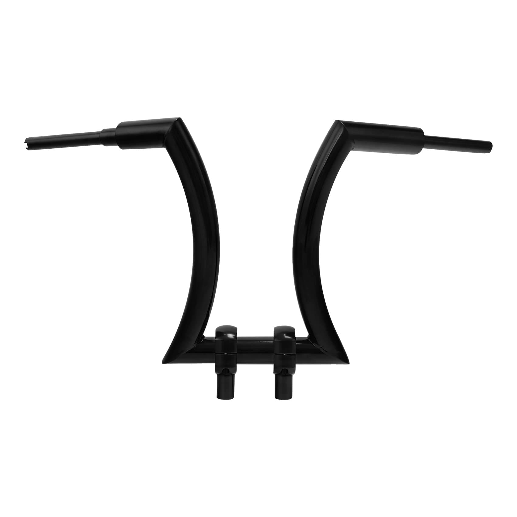 TCMT 20" Rise Ape Hanger Handlebar 2" Risers Handlebars Mount Clamp Fit For Harley Sportster XL883 XL1200 Softail Heritage Springer