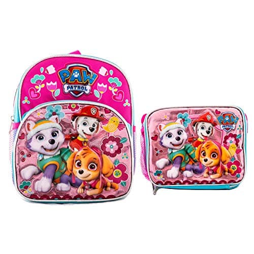 Paw Patrol Backpack with Matching Lunch Box