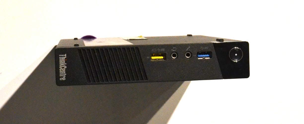 Lenovo ThinkCentre M73 10AX Tiny Desktop PC i5 4570T 2.9 8GB RAM 240GB SSD Smart TV WiFi Windows 10 Pro (Renewed)