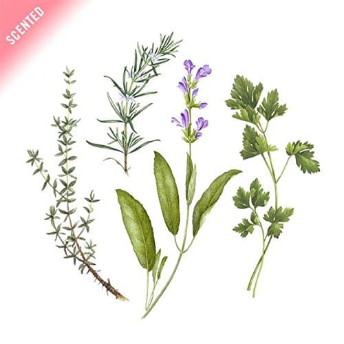 Tattly Temporary Tattoos Bouquet Scented Garn Set