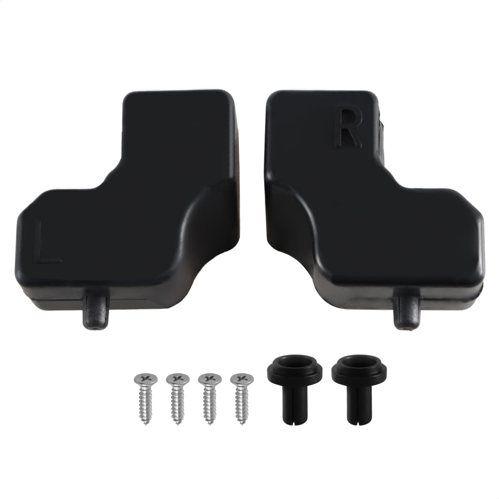 Upgraded Tailgate Upper Rubber Bushing Bumper LH & RH Tailgate Top Rubber Bumper Cushion Bushings Compatible with Ford F-250 F-350 F-450 F-550 Replace#: HC3Z-99439A00-A HC3Z-99439A00-B