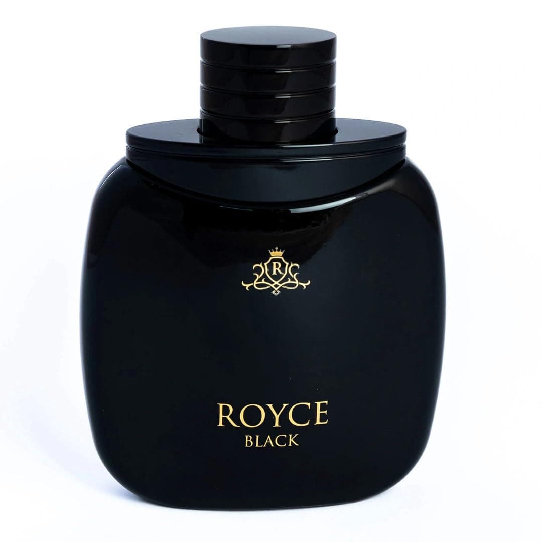 Royce Black Eau de Parfum Spray for Men, 3.4 Ounce
