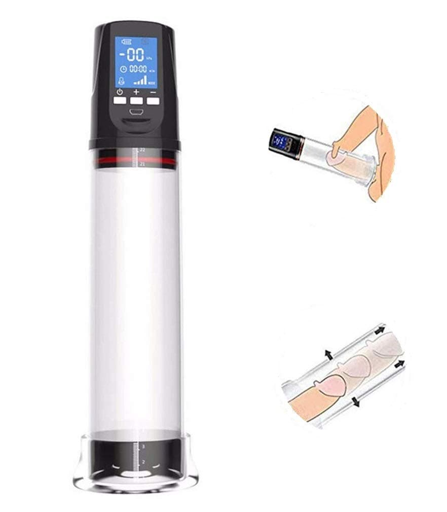 Pennis Pumps for Men Erectile Universal Manual Extender 9-12 INCH Vacuum Pump, Pennis Stretcher for Man Big Size Pro-Extender Massager for Growth Up to