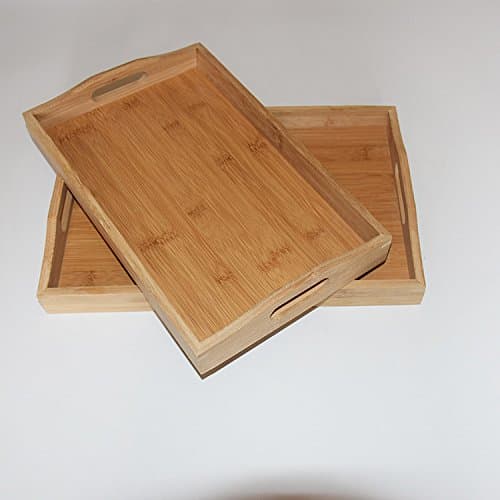 Wuyngg Wooden Pallet, Solid Wood Tray, Rectangle