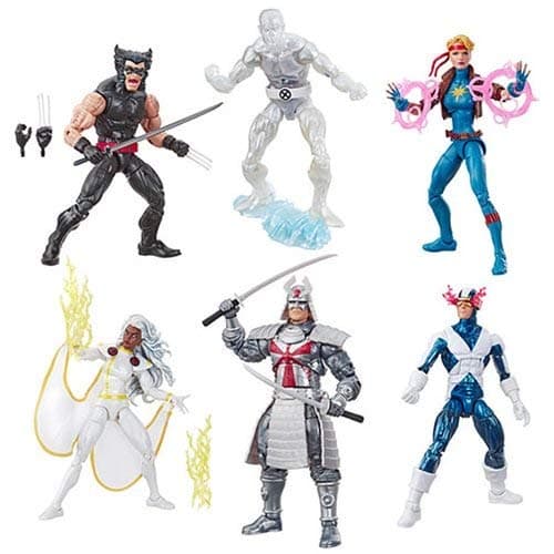X Men Retro Marvel Legends 6-Inch Action Figures Wave 1 Case