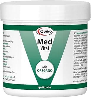 Med 75 g - Specially extracted oregano for pet birds and racing pigeons - optimal nutrition to strengthen the immune system