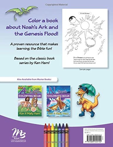D is for Dinosaur Coloring Book