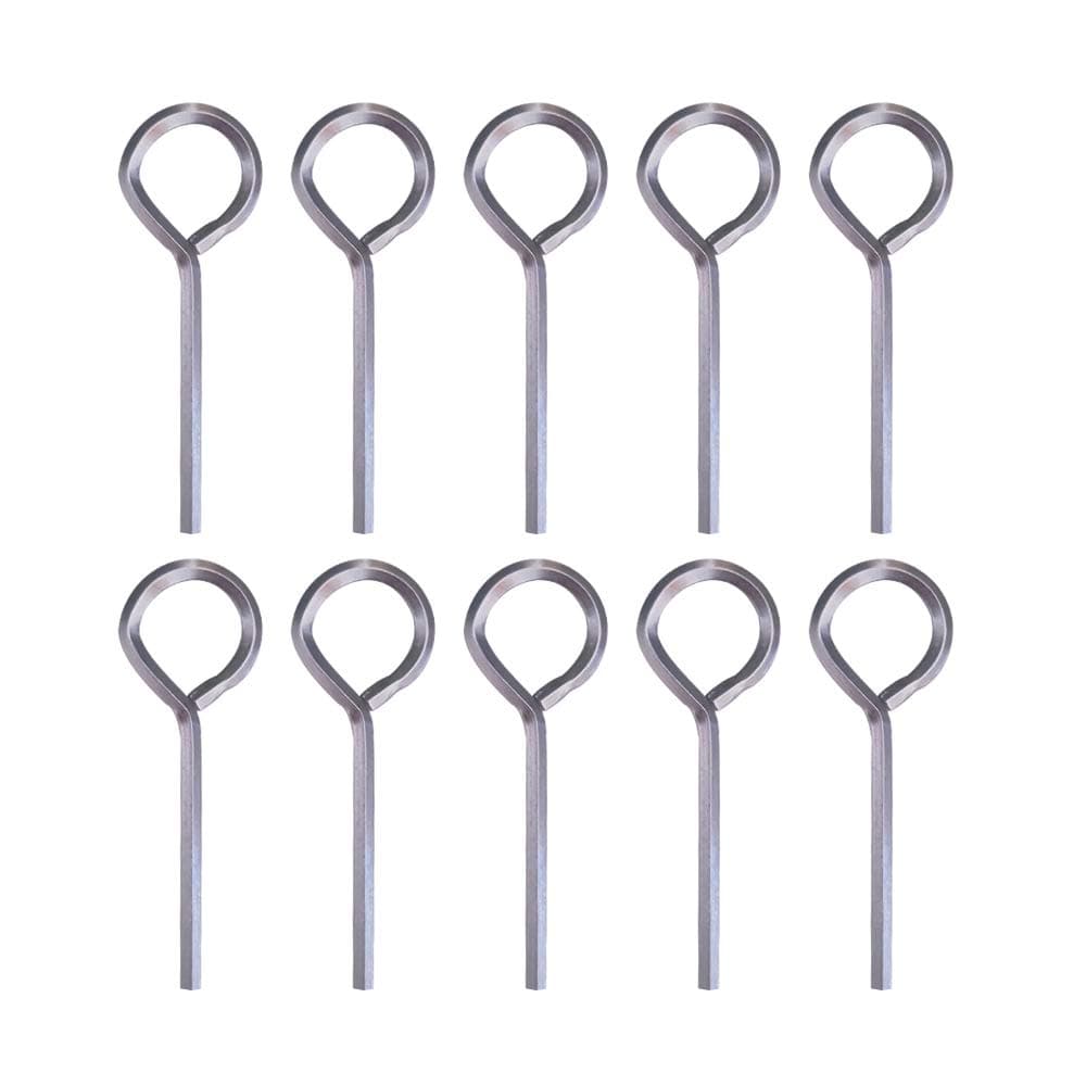 3/32” Hex Key Dogging Key Allen Key with Full Loop, Allen Wrench Door Key, Solid Metal – 10 Packs