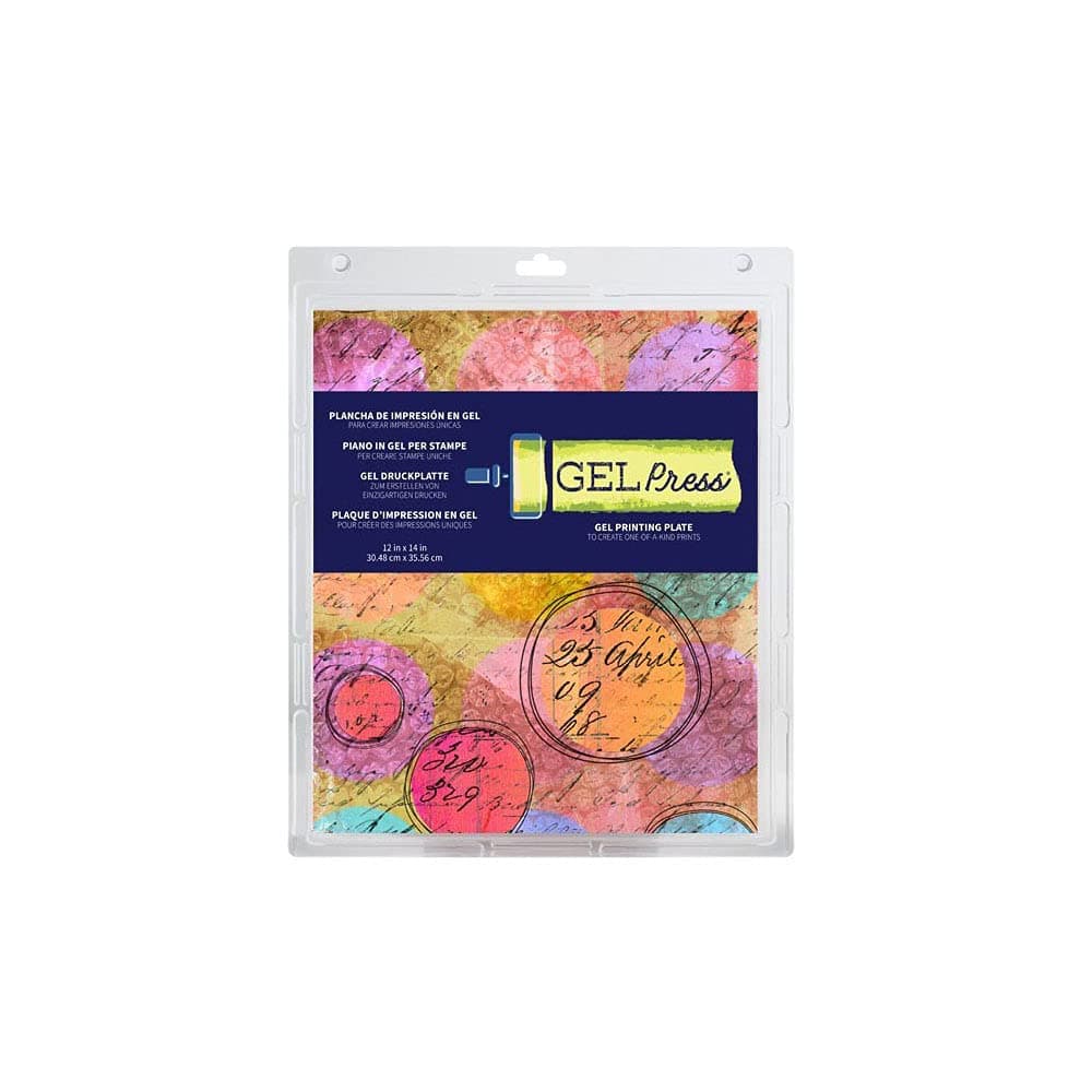Gel Press 10804 Plate 12"X14", Multi-Colour