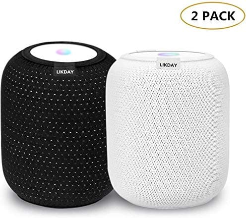 Homepod Cover 2 PCS,Elastic Anti-Scratch Dust Proof Protective Cover for Speaker HomePod Accessories (Dacron Spot)