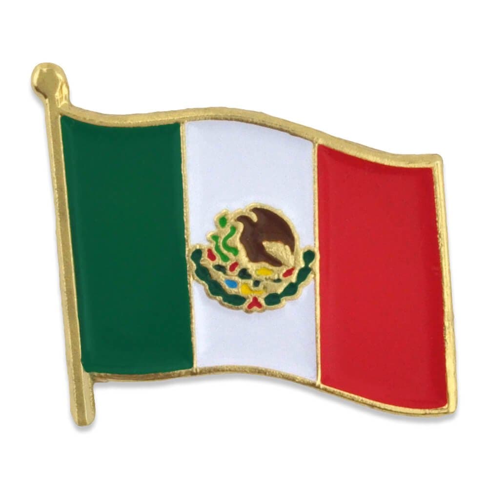 PinMart World Flag Enamel Lapel Pin