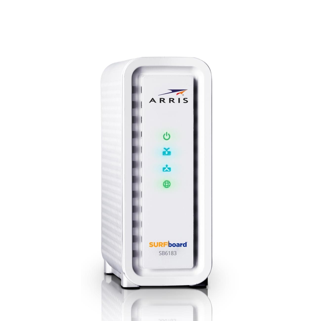 ARRIS (SB6183-RB) Cable Modem - Fast DOCSIS 3.0 16x4 Gigabit Cable Modem, for Comcast Xfinity, Cox, Spectrum and More, 1Gbps Port, Maximum Internet Speed 400Mbps, 2 Year Warranty -