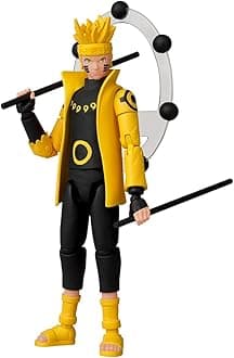 BANDAI Anime Heroes Naruto Action Figure - Naruto Sage of Six Paths | 17cm Figure with Extra Hands & Accessories | Shippuden Anime Action Figure for Boys & Girls