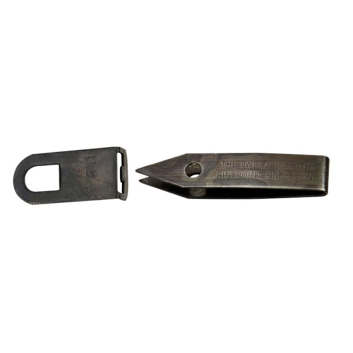 Sliver Gripper Black Oxide Uncle Bill's Key Chain Tweezers
