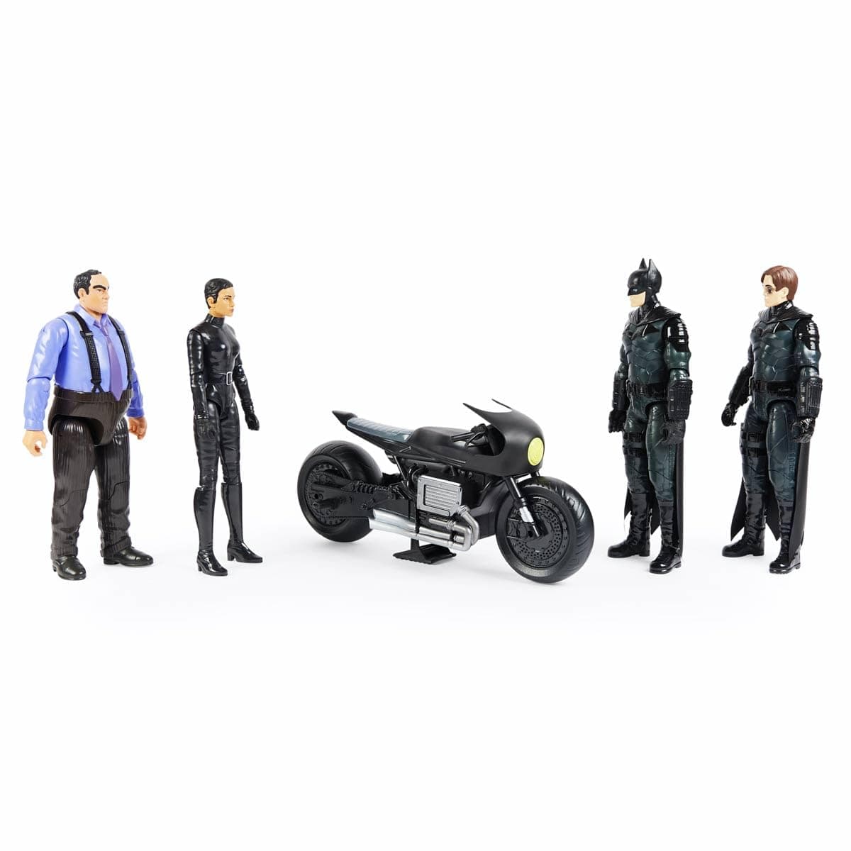 Spin Master The Batman batcycle 4 Figure Set