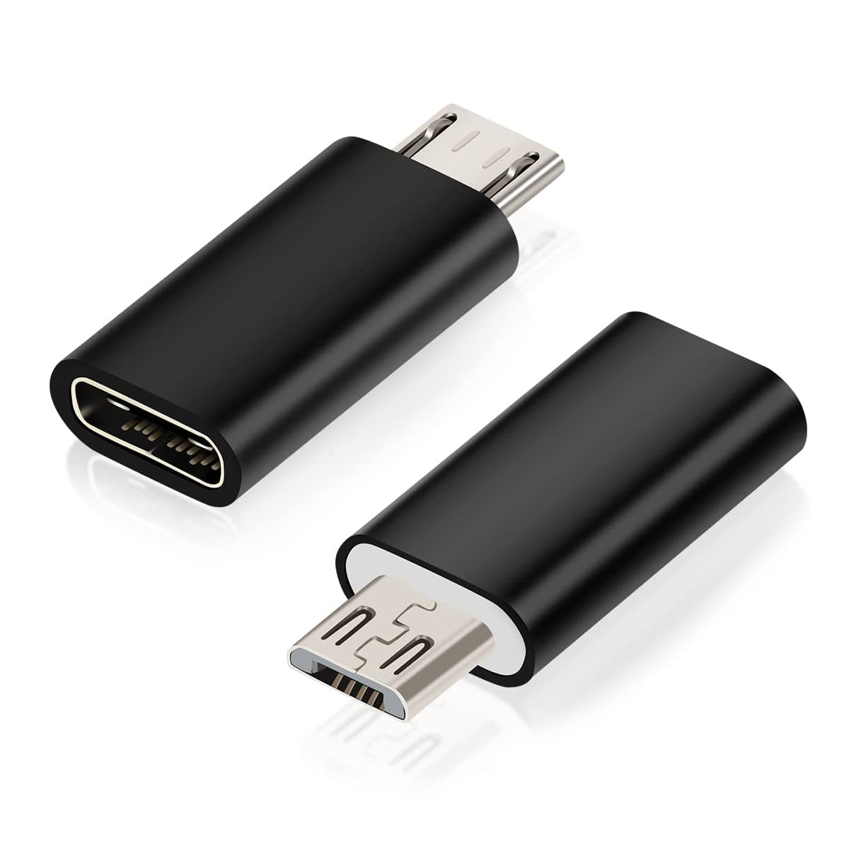 BabyElf Type C Female to Micro USB Male Support Data Sync Adapter