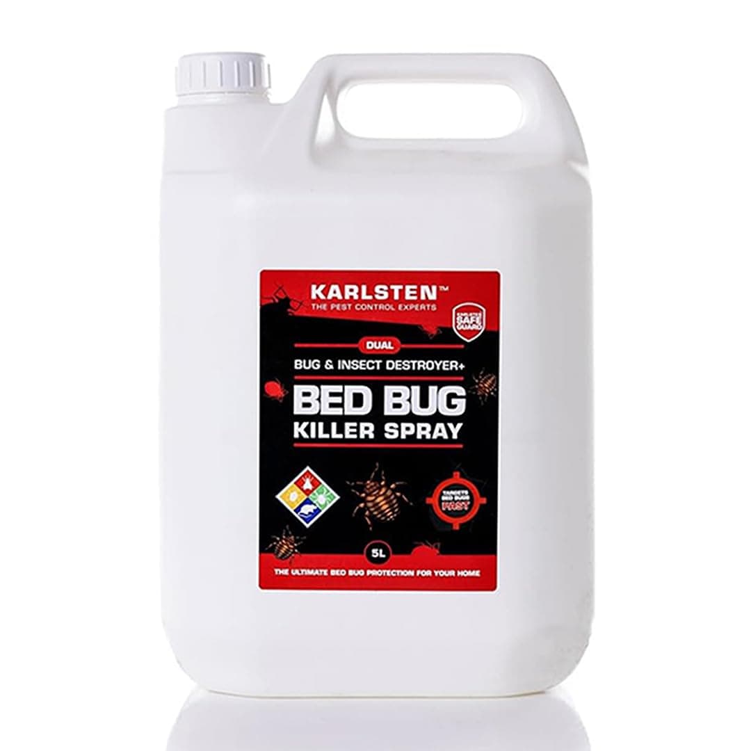 Bed Bug Killer – Ultra Strong Pest Control Spray – Pro Bed Bug Protection – (5 Litres) HSE 10668 Registered