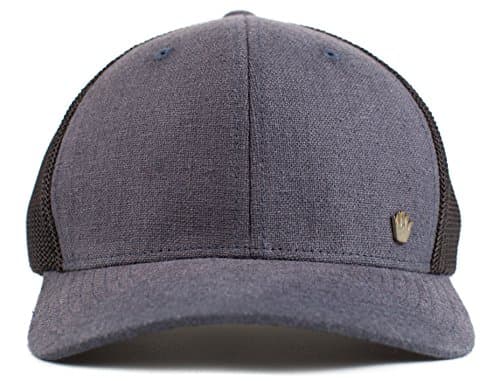 No Bad Ideas Isiah Mesh Flexfit Hat Gry/Blk (Large/X-Large)