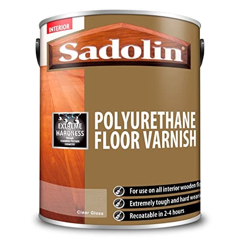 Sadolin Polyurethane Floor Varnish 5 litre Gloss
