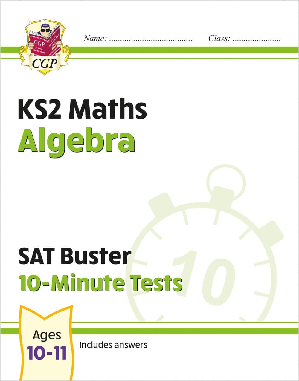 KS2 Maths SAT Buster 10-Minute Tests - Algebra (for the 2026 tests) (CGP SATS Quick Tests)