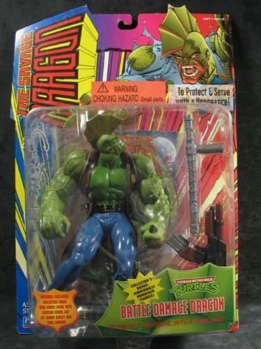 The Savage Dragon Battle Damage Dragon