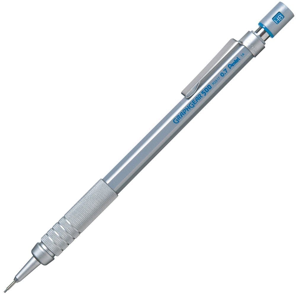 Mechanical Pencil, Graph Gear 500, for Draft, 0.7mm (PG517)
