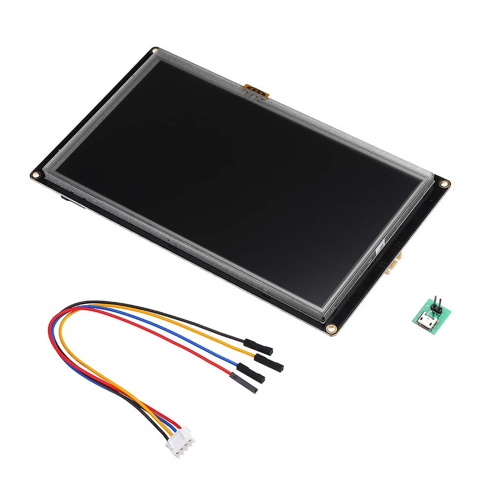 Nextion Enhanced NX8048K070 Advanced Version Display Screen 7 inch HMI Smart USART Serial UART Touch Panel Module TFT LCD for Raspberry Pi and Arduino Kits