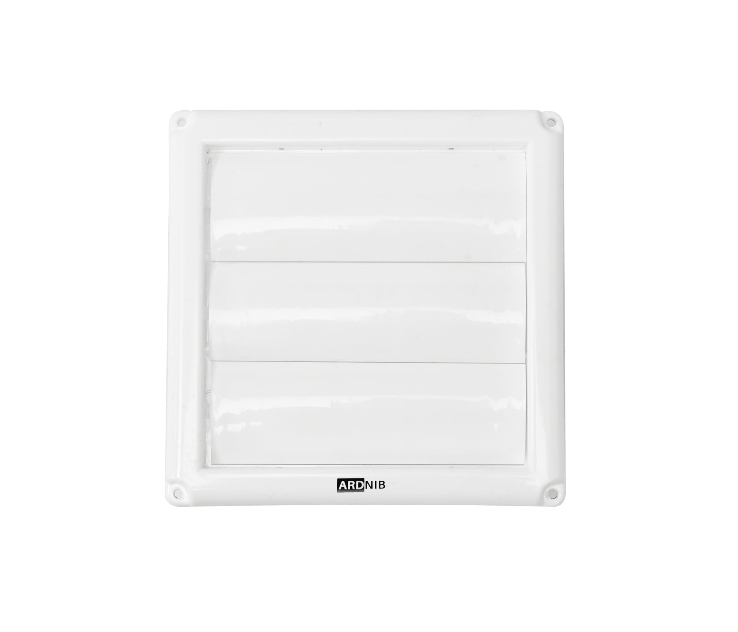 Ardnib6 Inch Square Vent Cover For Chimney Pipe outer Vent Cover/Air Vent Cover/Cowl Cover (PP LOUVER-A)