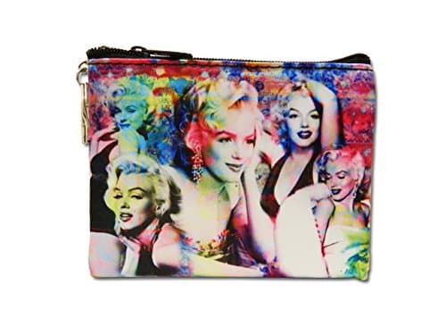 Marilyn Collage Key Chain Coin Purse