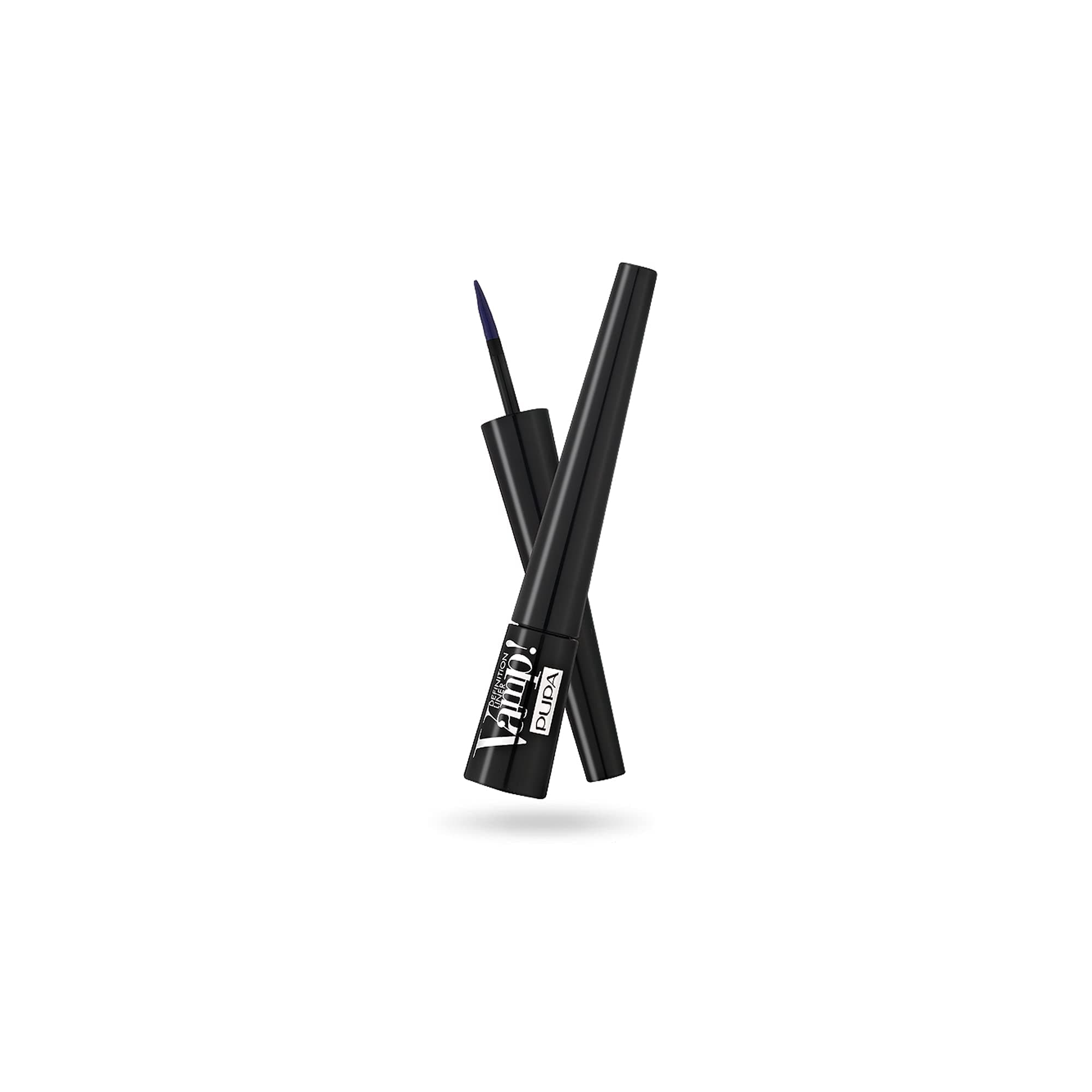 Milano Vamp! Definition Eye-Liner - Precise Line And Defined, Ultra-Pigmented Color - Smooth, Dry-Quick Fluid Texture - Felt Tip For Homogenous, Flawless Application - 300 Deep Blue - 0.85 Oz