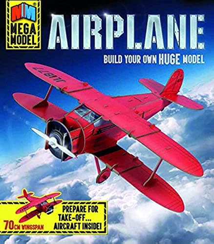 Mega Model: Airplane: Build your own huge model Paperback – 7 April 2016
