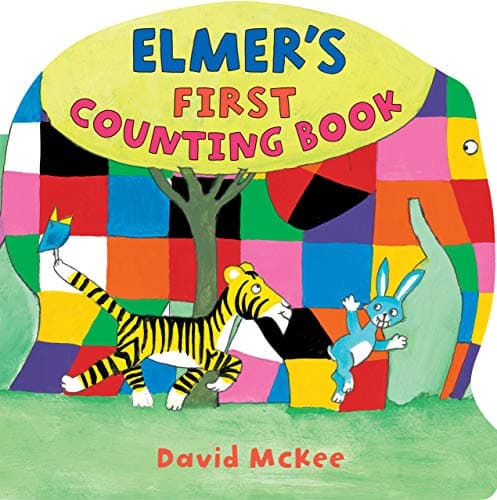 Elmer's First Counting Book Board book – January 1, 2012