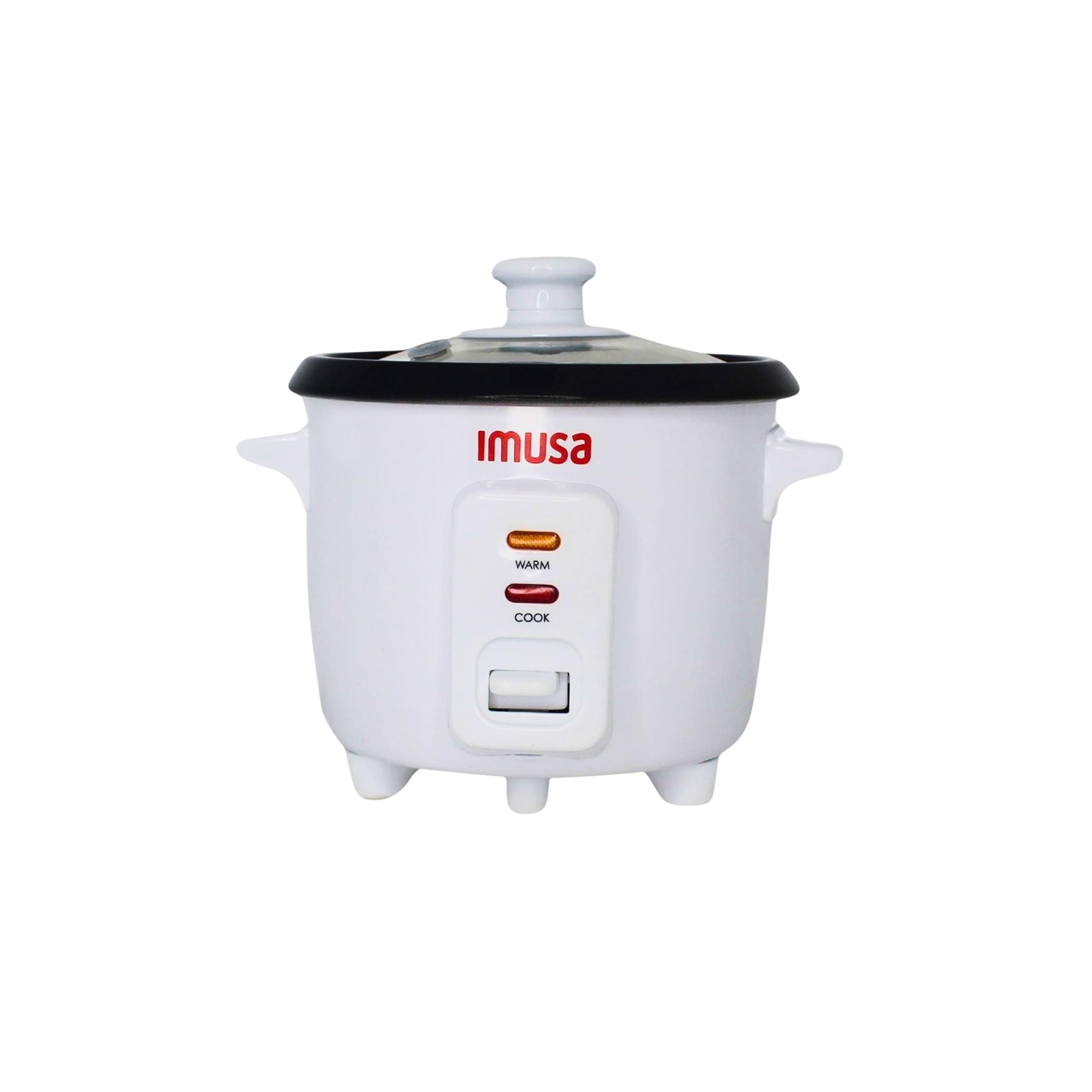 IMUSA 1.5cup Electric Ceramic Rice Cooker, White