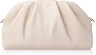 Clutch Purse for Women Soft Pleated PU Wedding Clutch, Elegant Evening Bag for Galas, Proms,Cocktail Parties