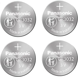 4-Pack Panasonic Battery, Lithium Button Cell Cr3032- CR 3032