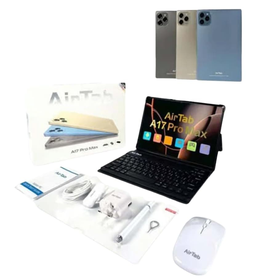 AirTab A17 Pro Max Tablet- Blue