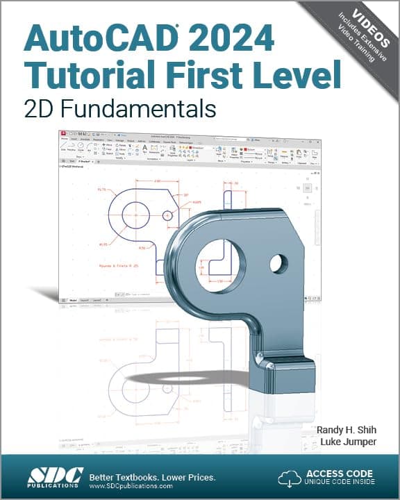 AutoCAD 2024 Tutorial First Level 2D Fundamentals Paperback – 18 Aug. 2023