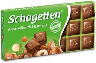 Schogetten Alpine Milk Hazelnut Chocolate Bar 100g (15-pack)