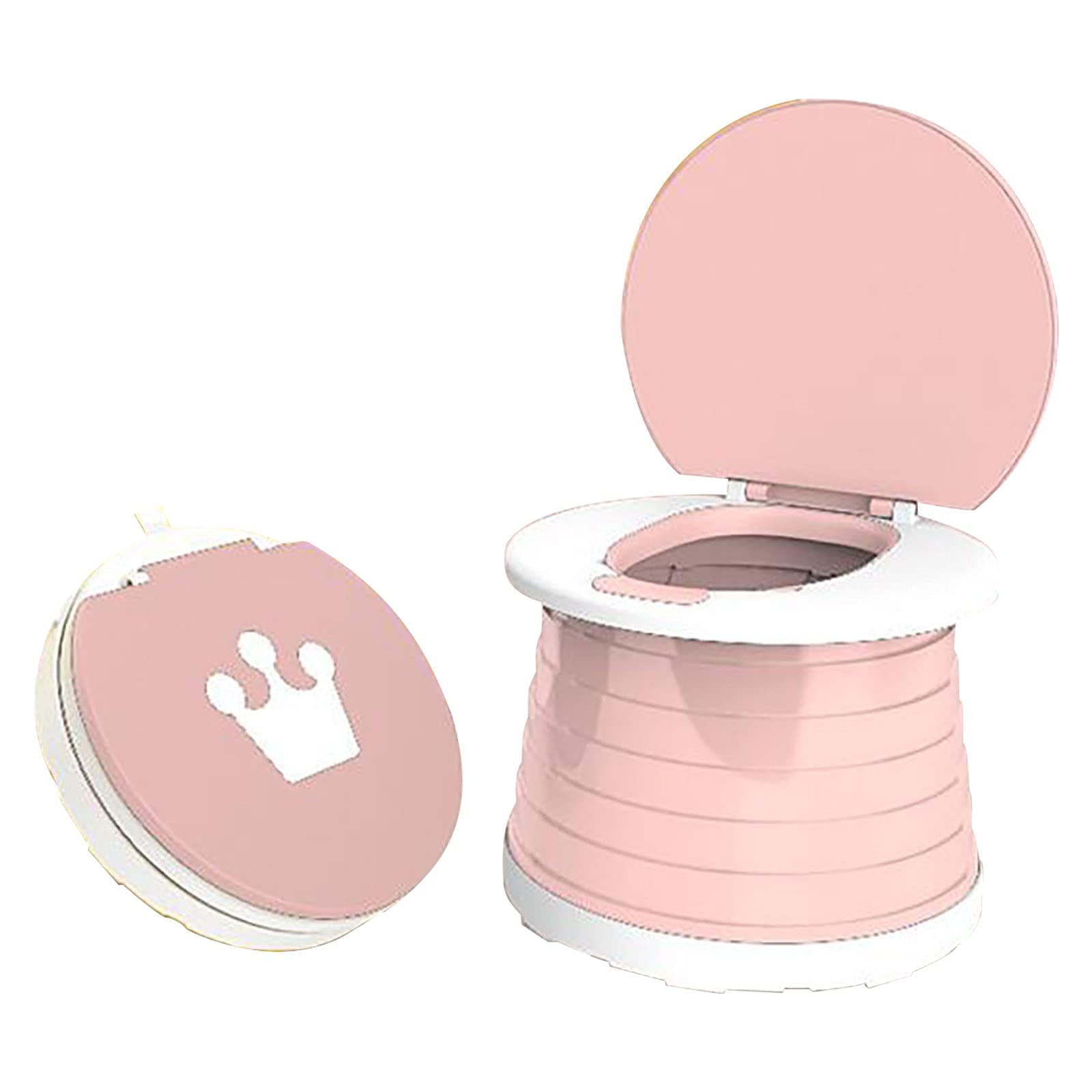 SUMDUINOEmergency Urinal for Kids Portable Foldable, Pee Bottle Mobile Toilet Potty Stretchable for Boys Girls Outdoor Camping Car Travel