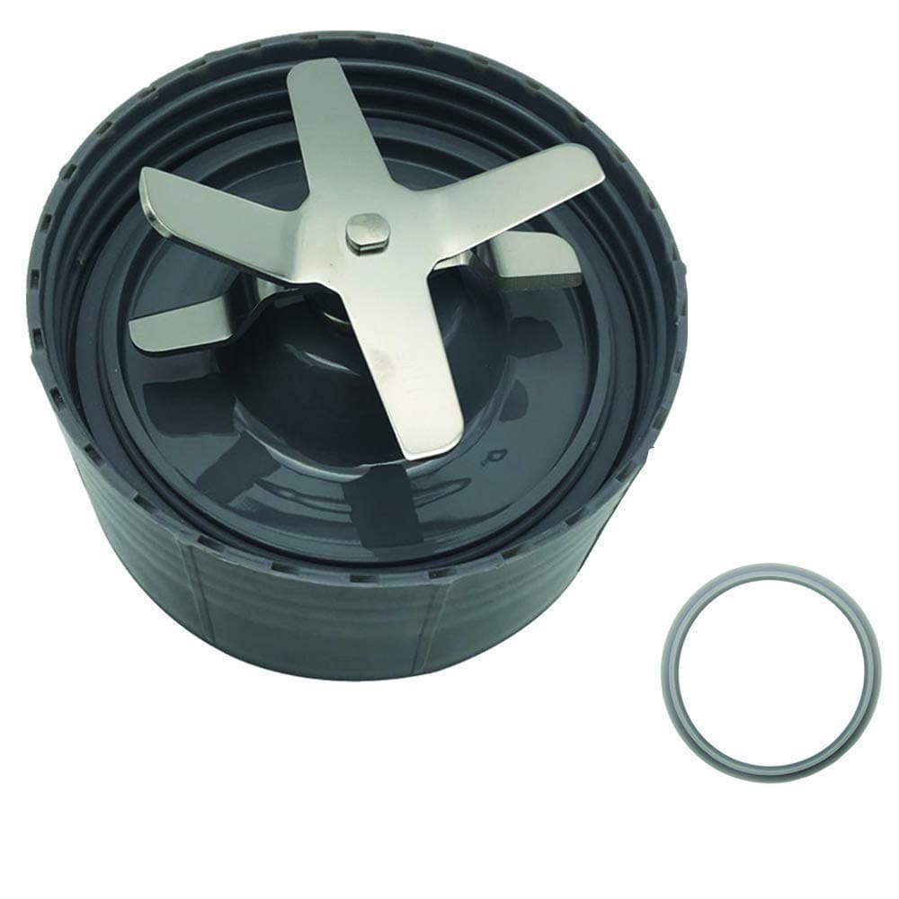 Replacement parts pro Cross Blades with extra Replacement Gasket ring,Compatible with Nutri Bullet 600W and 900W series