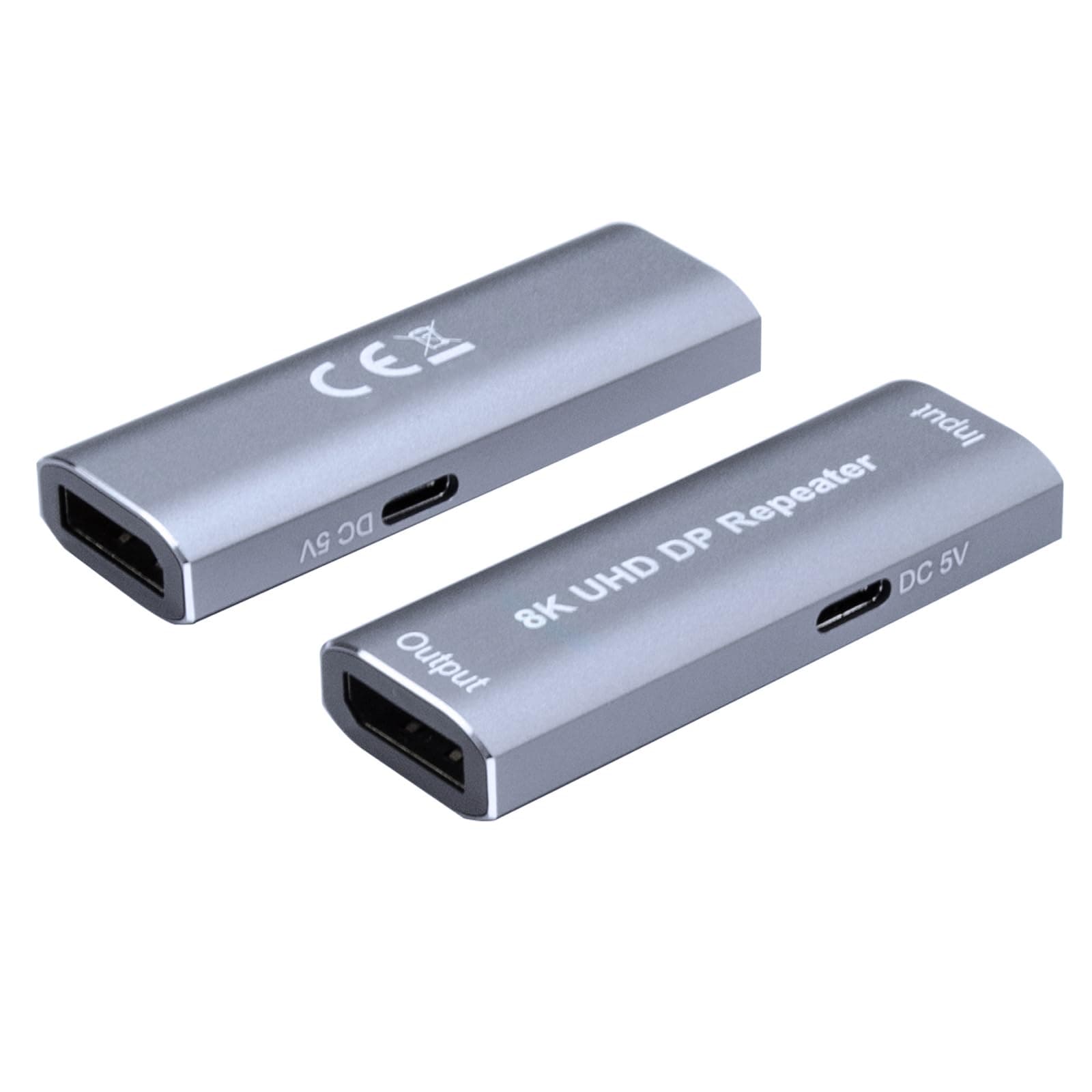 DP Repeater,DP Repeater 8k60Hz Support Audio Formats DTS-HD/Dolby truehd/DTS/Dolby-ac3 / DSD (Gray DP 1.4)